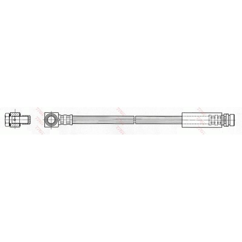 Flexible de frein TRW PHD273 - Visuel 1