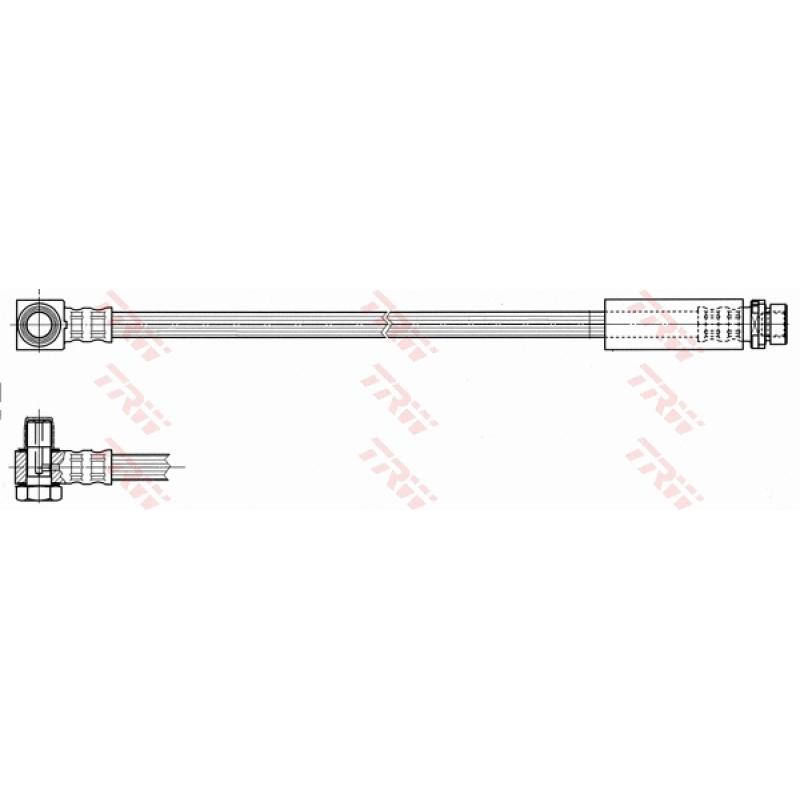 Flexible de frein TRW PHD475 - Visuel 1