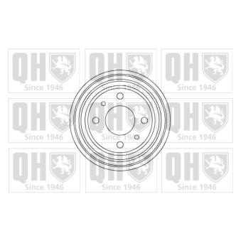 Tambour de frein QUINTON HAZELL BDR115