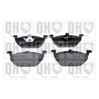 Jeu de 4 plaquettes de frein avant QUINTON HAZELL