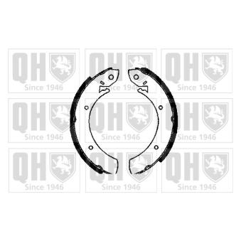 Jeu de mâchoires de frein QUINTON HAZELL