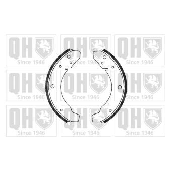 Jeu de mâchoires de frein QUINTON HAZELL