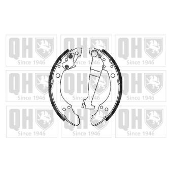 Jeu de mâchoires de frein QUINTON HAZELL BS601