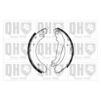 Jeu de mâchoires de frein QUINTON HAZELL