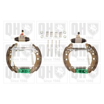 Kit de freins arrière (prémontés) QUINTON HAZELL BS629K7