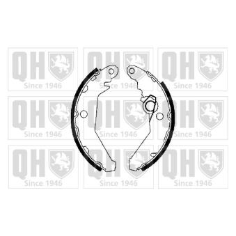 Jeu de mâchoires de frein QUINTON HAZELL