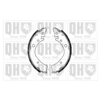 Jeu de mâchoires de frein QUINTON HAZELL