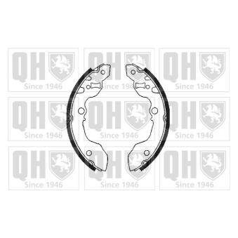 Jeu de mâchoires de frein QUINTON HAZELL