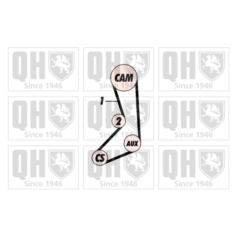 Kit de distribution QUINTON HAZELL QBK102 - Visuel 1