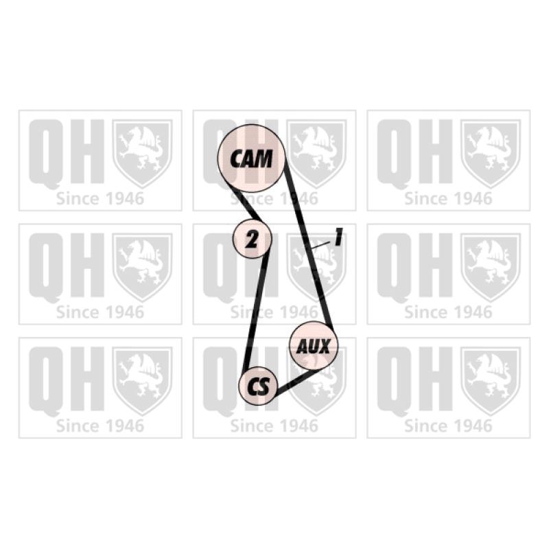 Kit de distribution QUINTON HAZELL QBK263 - Visuel 1