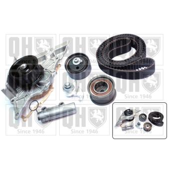 Pompe à eau + kit de courroie de distribution QUINTON HAZELL QBPK6690