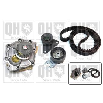 Pompe à eau + kit de courroie de distribution QUINTON HAZELL QBPK7580