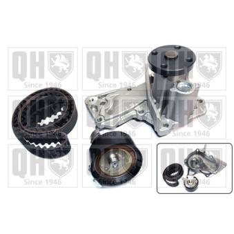 Pompe à eau + kit de courroie de distribution QUINTON HAZELL QBPK8780