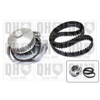 Pompe à eau + kit de courroie de distribution QUINTON HAZELL