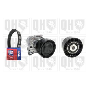 Jeu de courroies trapézoïdales à nervures QUINTON HAZELL QDK128