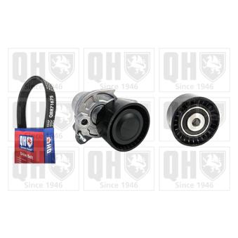 Jeu de courroies trapézoïdales à nervures QUINTON HAZELL QDK130