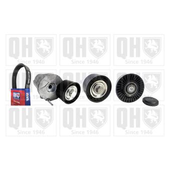 Jeu de courroies trapézoïdales à nervures QUINTON HAZELL