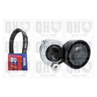 Jeu de courroies trapézoïdales à nervures QUINTON HAZELL QDK92