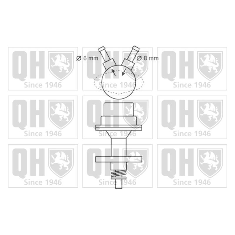 Pompe à carburant QUINTON HAZELL QFP151 - Visuel 1