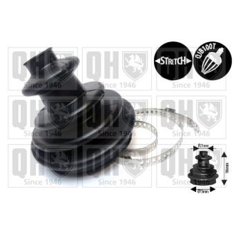 Joint-soufflet, arbre de commande QUINTON HAZELL QJB8020