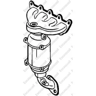 Catalyseur BOSAL 090-516
