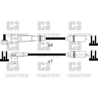 Kit de câbles d'allumage QUINTON HAZELL XC760