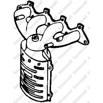 Catalyseur BOSAL 090-525