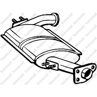 Catalyseur BOSAL 090-582