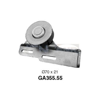 Poulie-tendeur, courroie trapézoïdale à nervures SNR