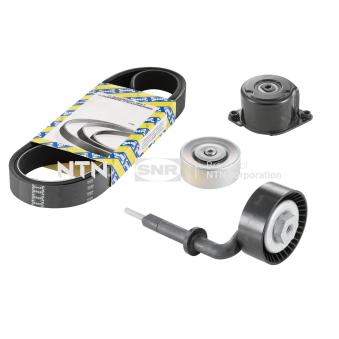 Jeu de courroies trapézoïdales à nervures SNR