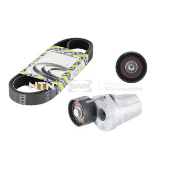 Jeu de courroies trapézoïdales à nervures SNR