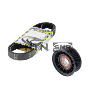 Jeu de courroies trapézoïdales à nervures SNR