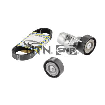 Jeu de courroies trapézoïdales à nervures SNR