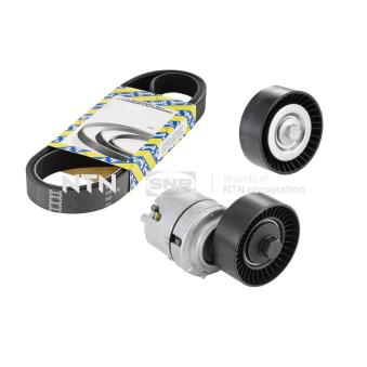 Jeu de courroies trapézoïdales à nervures SNR KA852.23