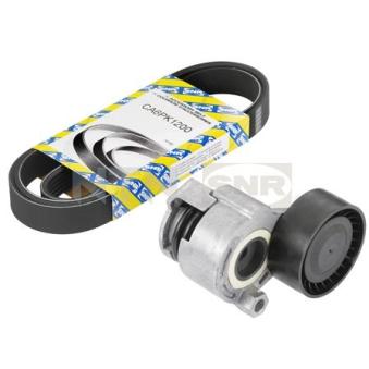 Jeu de courroies trapézoïdales à nervures SNR