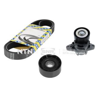 Jeu de courroies trapézoïdales à nervures SNR