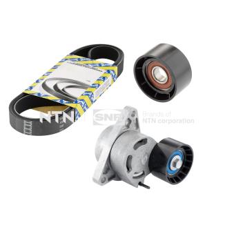 Jeu de courroies trapézoïdales à nervures SNR