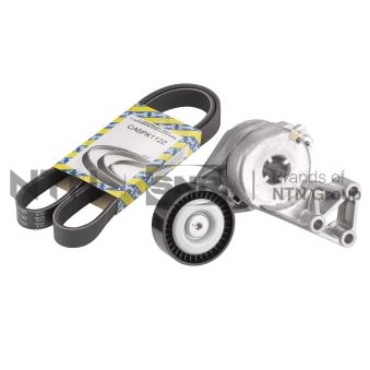 Jeu de courroies trapézoïdales à nervures SNR KA857.25