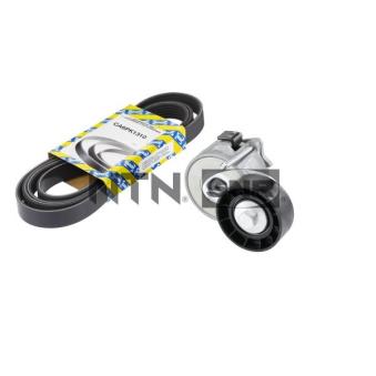 Jeu de courroies trapézoïdales à nervures SNR