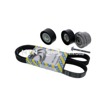 Jeu de courroies trapézoïdales à nervures SNR