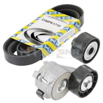 Jeu de courroies trapézoïdales à nervures SNR