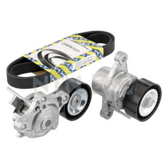 Jeu de courroies trapézoïdales à nervures SNR