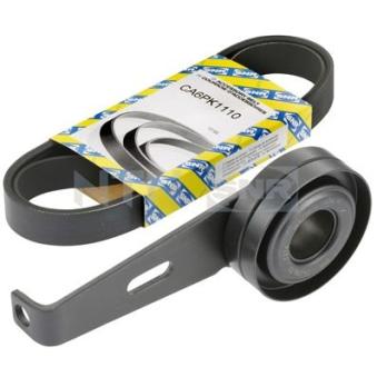 Jeu de courroies trapézoïdales à nervures SNR