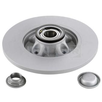 Jeu de 2 disques de frein arrière SNR