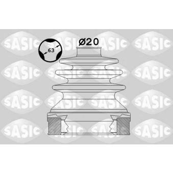 Soufflets de cardan avant SASIC 1900003