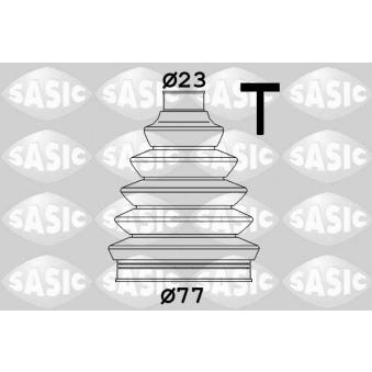 Soufflets de cardan avant SASIC 1900008