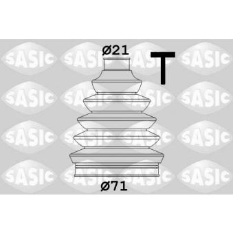 Soufflets de cardan avant SASIC 1900019