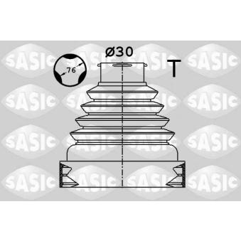 Soufflets de cardan avant SASIC