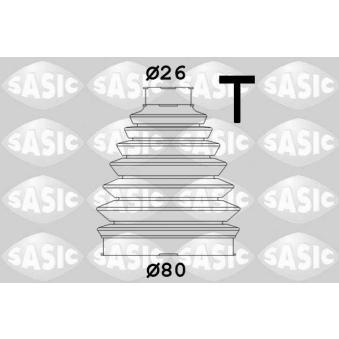 Soufflets de cardan avant SASIC