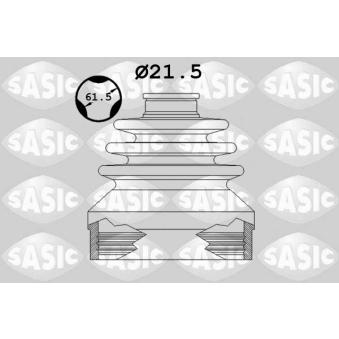 Soufflets de cardan avant SASIC